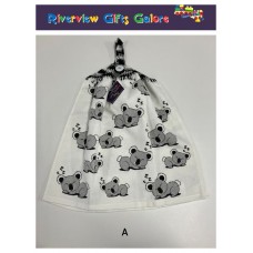 Crochet Top Hand Towel / Tea Towel - Koalas